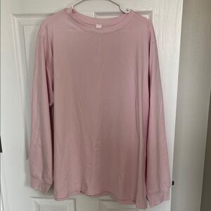 lululemon athletica Pink Long Sleeve Tee